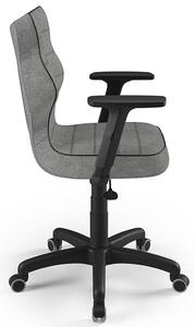 Entelo Good Chair Scaun ergonomic de birou Uni AT03, gri și negru BA-C-6-B-C-AT03-B