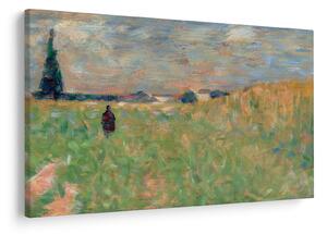 Tablou - Georges Seurat, A Summer Landscape, reproducere (90x60 cm)