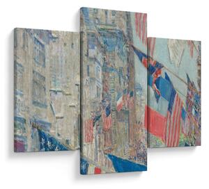 Tablou - Childe Hassam, Allies day, reproducere (90x60 cm)