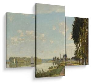 Tablou - Claude Monet, Argenteuil, reproducere (90x60 cm)
