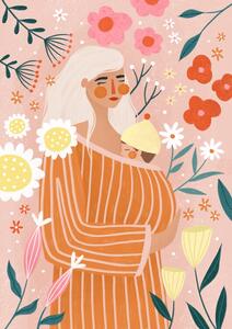 Ilustrație Spring Mum, Bea Muller