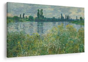 Tablou - Claude Monet, Banks of the Seine, reproducere (90x60 cm)