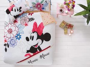 Lenjerie Copii Minnie Mouse Watercolour (Bumbac 100%)