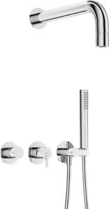 SILIA Set de duș NQS_00XK Finisaj: crom