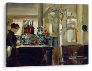 Tablou - Style of Edouard Manet, Bon Bock Cafe, reproducere (70x50 cm)