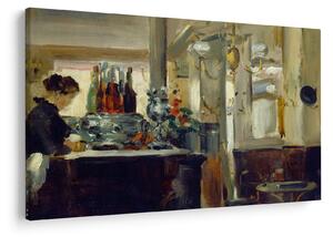 Tablou - Style of Edouard Manet, Bon Bock Cafe, reproducere (90x60 cm)