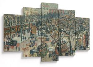 Tablou - Camille Pissarro, Boulevard des Italiens, Morning, Sunlight, reproducere (150x105 cm)