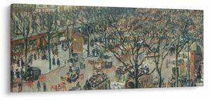 Tablou - Camille Pissarro, Boulevard des Italiens, Morning, Sunlight, reproducere (120x50 cm)