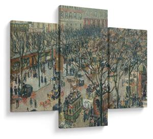 Tablou - Camille Pissarro, Boulevard des Italiens, Morning, Sunlight, reproducere (90x60 cm)