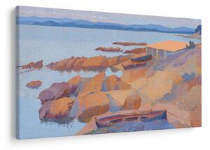 Tablou - Henri Edmond Cross, Calanque des Antibois, reproducere (90x60 cm)