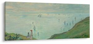 Tablou - Henri Fantin-Latour, Cliffs at Pourville, reproducere (120x50 cm)