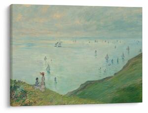 Tablou - Henri Fantin-Latour, Cliffs at Pourville, reproducere (70x50 cm)
