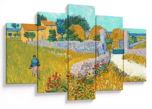 Tablou - Vincent van Gogh, Farmhouse in Provence, reproducere (150x105 cm)