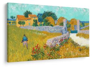 Tablou - Vincent van Gogh, Farmhouse in Provence, reproducere (90x60 cm)