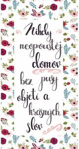 Tablou decorativ Bohemia Gifts Never Leave , 20x 40 cm