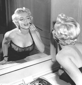 Fotografie On The Set, Marilyn Monroe., (40 x 40 cm)
