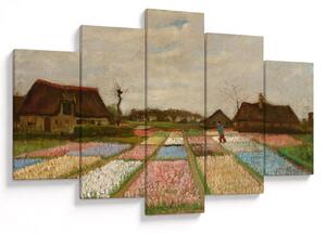 Tablou - Vincent van Gogh, Flower Beds in Holland, reproducere (150x105 cm)