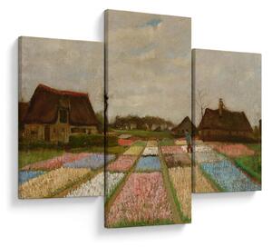Tablou - Vincent van Gogh, Flower Beds in Holland, reproducere (90x60 cm)