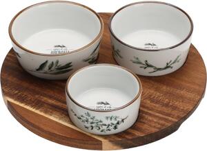 Set de servire Herbs1, 4 buc