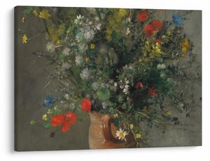 Tablou - Auguste Renoir, Flowers in a Vase, reproducere (70x50 cm)