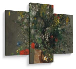Tablou - Auguste Renoir, Flowers in a Vase, reproducere (90x60 cm)