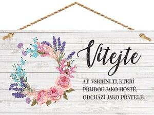 Tablou decorativ Bohemia Gifts - Bine ați venit