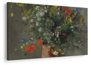 Tablou - Auguste Renoir, Flowers in a Vase, reproducere (90x60 cm)