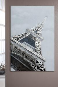 Tablou 3D Eiffelturm, Print, Multicolor, 80x120x3.8 cm