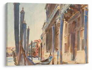 Tablou - John Singer Sargent, Gondola Moorings on the Grand Canal, reproducere (70x50 cm)