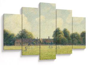 Tablou - Camille Pissarro, Hampton Court Green, reproducere (150x105 cm)