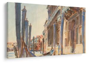 Tablou - John Singer Sargent, Gondola Moorings on the Grand Canal, reproducere (90x60 cm)