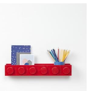Raft de perete pentru copii LEGO® Sleek, roșu
