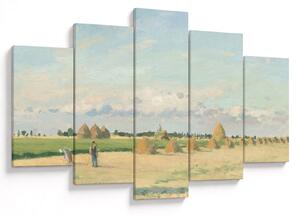Tablou - Camille Pissarro, Landscape, Ile de France, reproducere (150x105 cm)