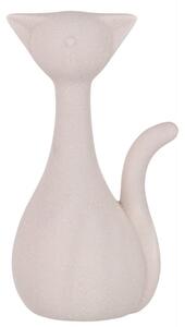 Figurina Cat Minou, Ceramica, Roz, 13.2x8.9x23.6 cm