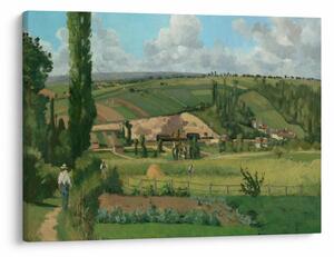 Tablou - Camille Pissarro, Landscape at Les Pâtis, Pontoise, reproducere (70x50 cm)