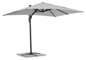 Umbrela Ines Charc, Aluminiu, Gri, 300x200x247 cm