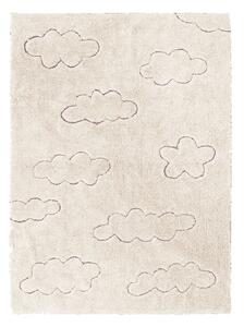 Covor pentru copii crem lavabil/țesut manual din bumbac 140x200 cm Clouds – Lorena Canals