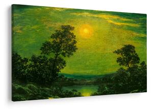 Tablou - Imitator of Ralph Albert Blakelock, Moonlight, reproducere (90x60 cm)