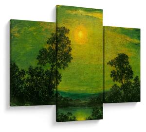 Tablou - Imitator of Ralph Albert Blakelock, Moonlight, reproducere (90x60 cm)