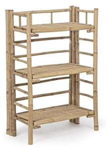Biblioteca Joyce, Bambus, Maro, 56x30x85 cm