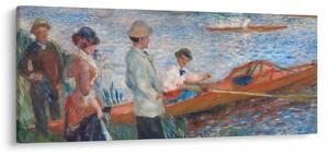 Tablou - Auguste Renoir, Oarsmen at Chatou, reproducere (120x50 cm)