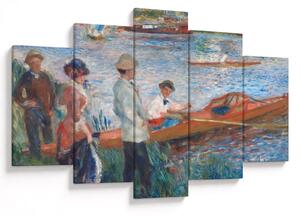 Tablou - Auguste Renoir, Oarsmen at Chatou, reproducere (150x105 cm)