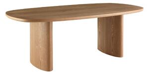 Masă de dining cu aspect de lemn de frasin 110x210 cm Serra – House Nordic
