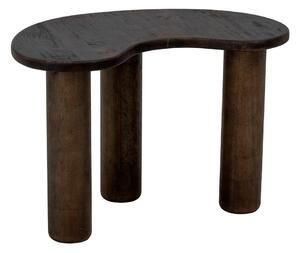 Măsuță de cafea maro închis din lemn de arbore de cauciuc 36x53 cm Luppa – Bloomingville