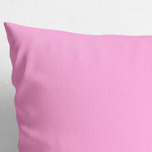 Goldea față de pernă din bumbac - roz 50 x 50 cm
