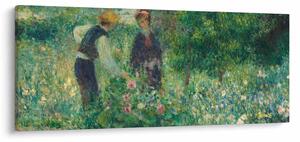 Tablou - Auguste Renoir, Picking Flowers, reproducere (120x50 cm)