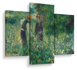 Tablou - Auguste Renoir, Picking Flowers, reproducere (90x60 cm)