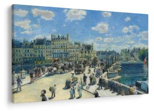 Tablou - Auguste Renoir, Pont Neuf, Paris, reproducere (90x60 cm)