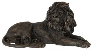 Figurina Lion, Rasina, Bronz, 78.5x35.5x40 cm