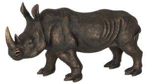 Figurina Rhino, Rasina, Bronz, 58.5x25x33 cm